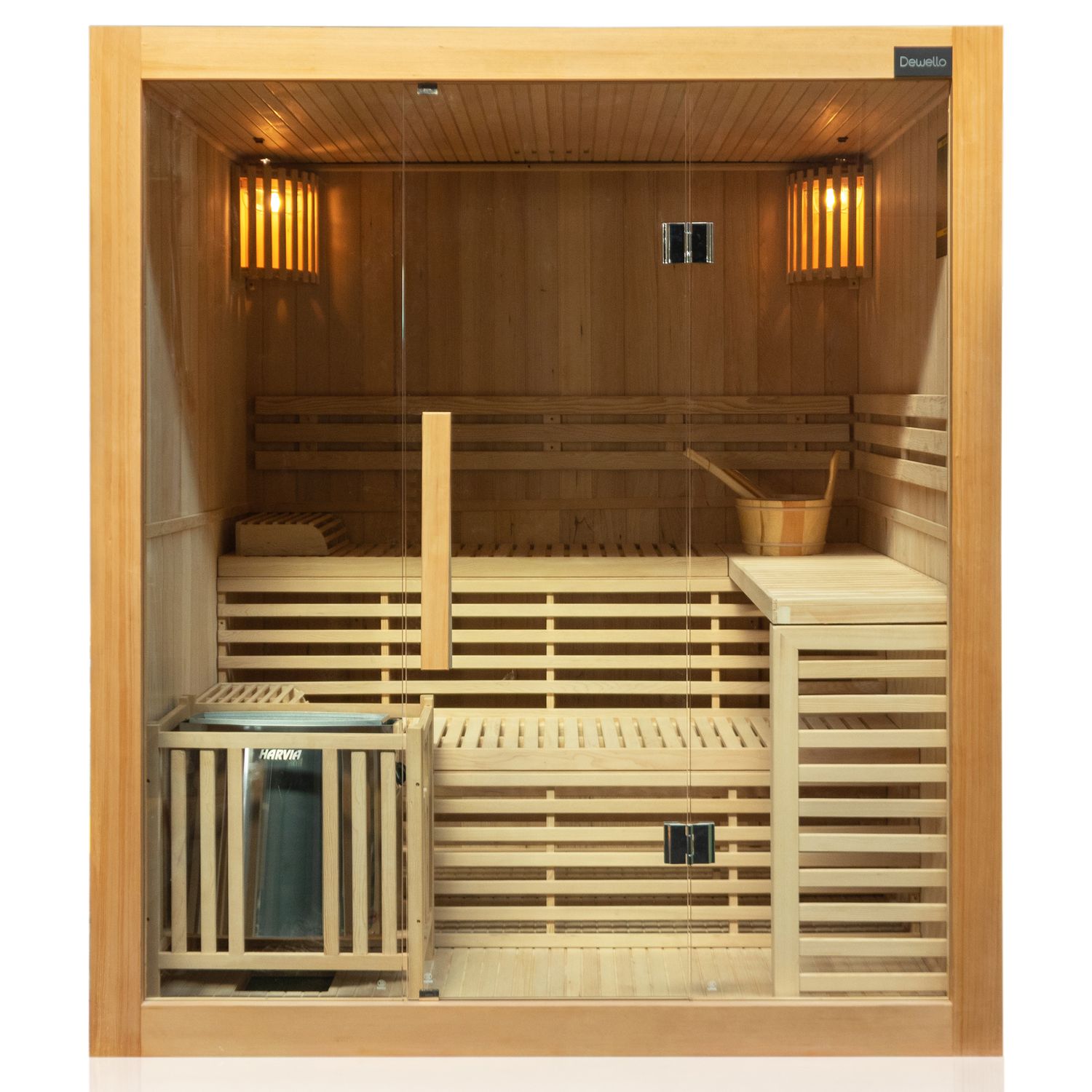 354 Finnische Sauna SARNIA 180x140 8 1