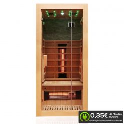 440 Infrarotkabine MILTON VOLLSPEKTRUM 90x90 9